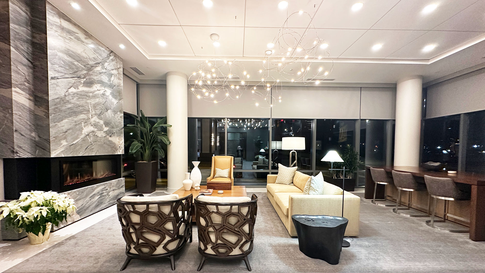 North Bank Lobby - night-1