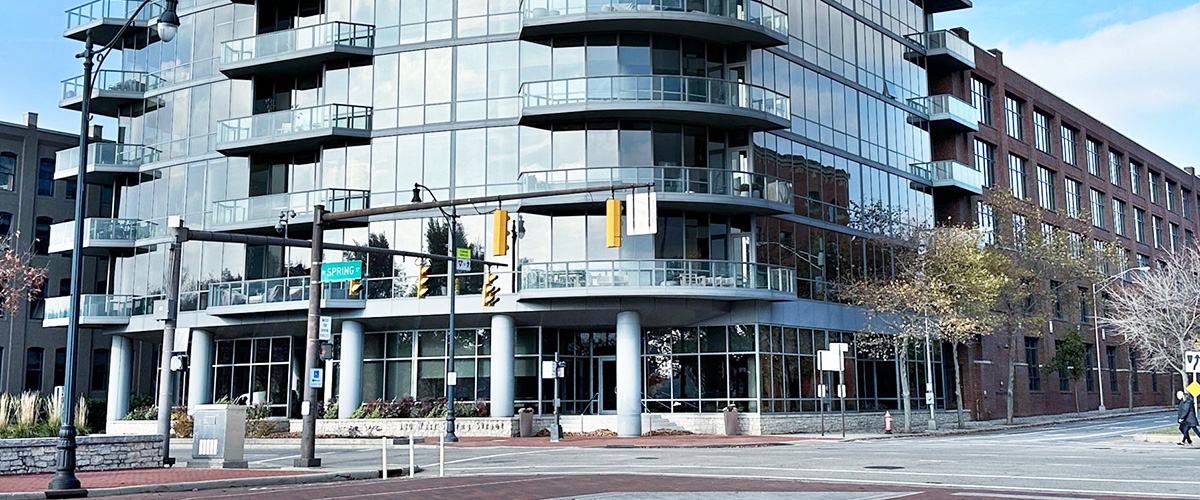 North Bank Condominium Entrance