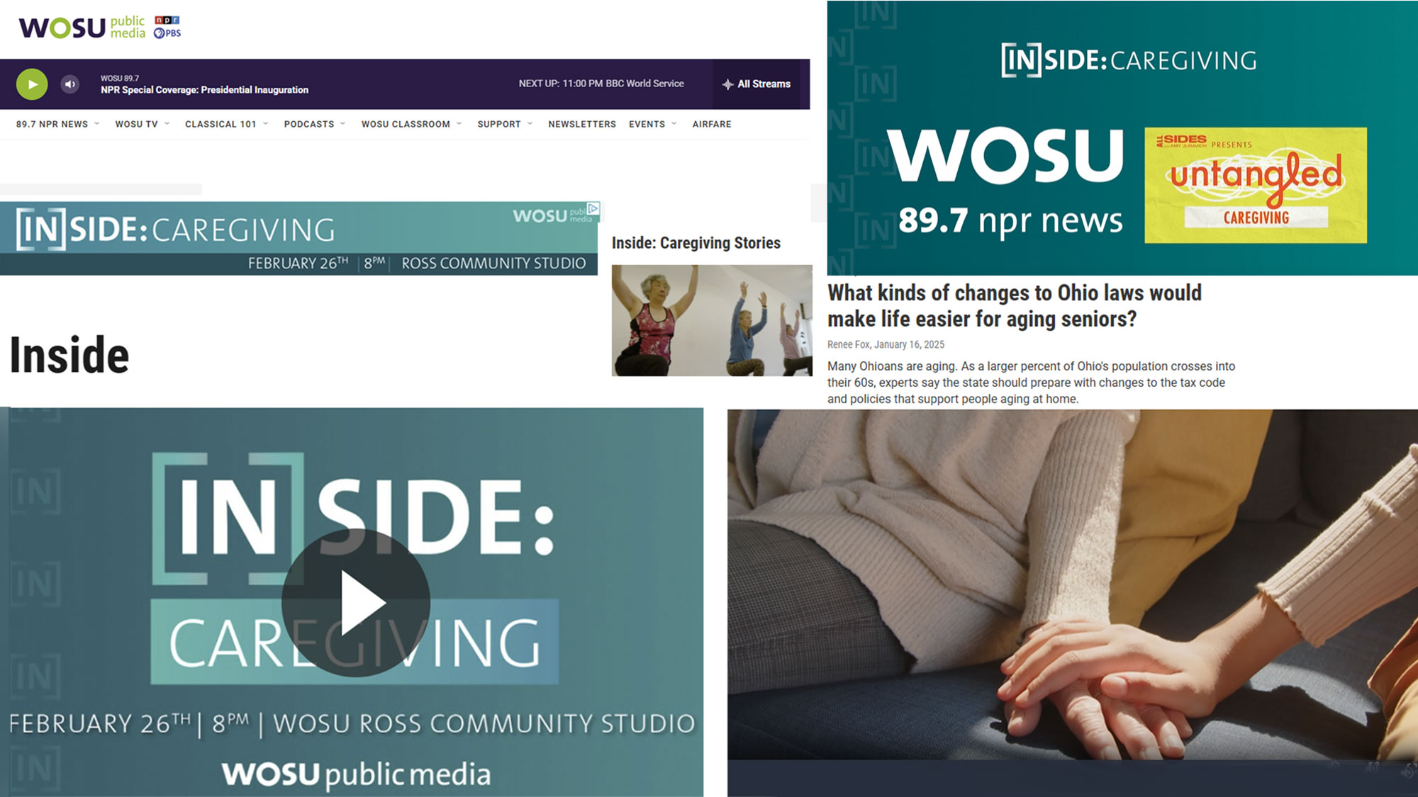 WOSU Caregiving Townhall